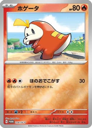 Fuecoco - 214/SV-P (Japanese) - SVP Promotional Cards