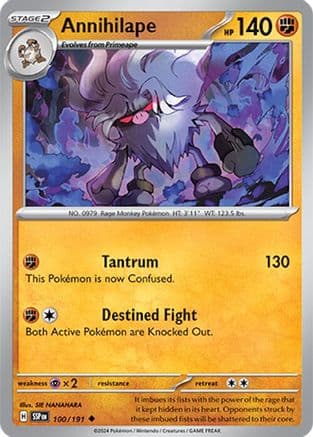 Annihilape 100 SV08 Surging Sparks - Uncommon