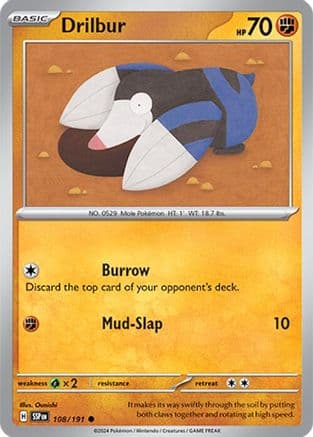 Drilbur 108- SV08 Surging Sparks