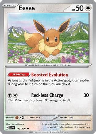 Eevee 143- SV08 Surging Sparks