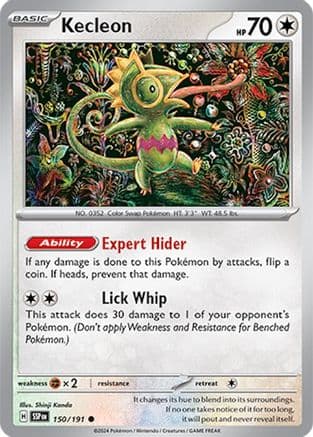 Kecleon 150/191 SV08 Surging Sparks - Common
