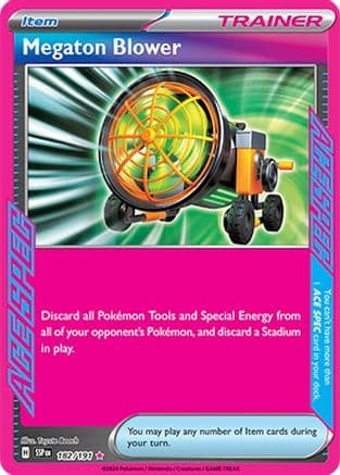 Megaton Blower 182- SV08 Surging Sparks Holofoil