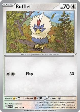 Rufflet 152 SV08 Surging Sparks - Common