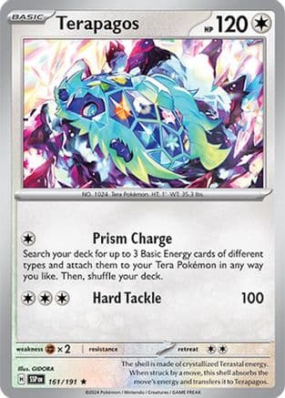 Terapagos 161- SV08 Surging Sparks Holofoil