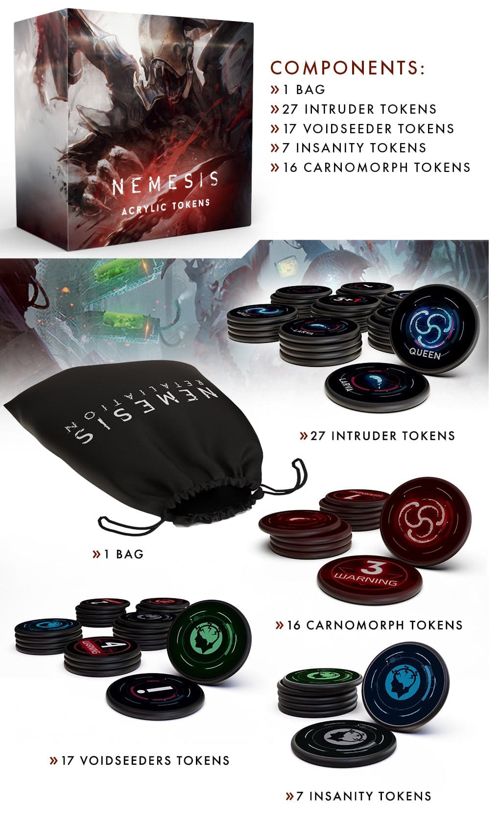Nemesis | Acrylic Pack