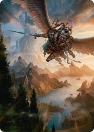 Youthful Valkyrie Art Card (28/54) (-028) - Art Series: Foundations
