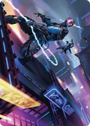 Kaito, Cunning Infiltrator Art Card (51/54) (-051) - Art Series: Foundations