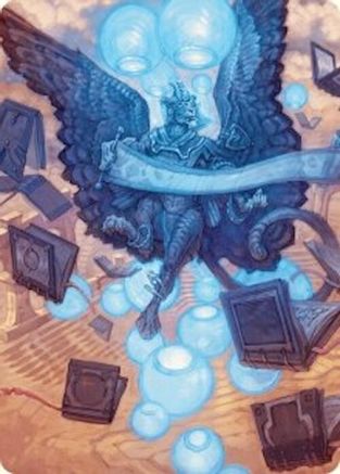 Sphinx of Forgotten Lore Art Card (33/54) (-033) - Art Series: Foundations