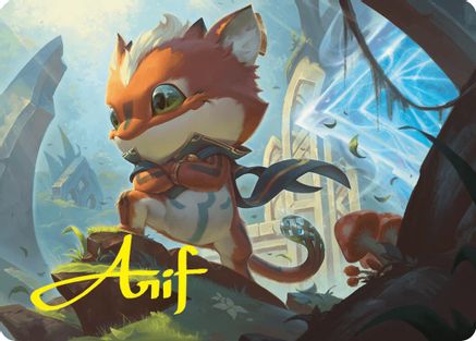 Loot, Exuberant Explorer Art Card (12/54) (Gold-Stamped Signature) (-012) - Art Series: Foundations