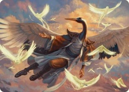 Kykar, Zephyr Awakener Art Card (16/54) (-016) - Art Series: Foundations