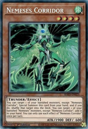 Nemeses Corridor (PCR) (RA03-EN025) - Quarter Century Bonanza 1st Edition
