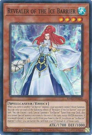 Revealer of the Ice Barrier (RA03-EN028) - Quarter Century Bonanza 1st Edition