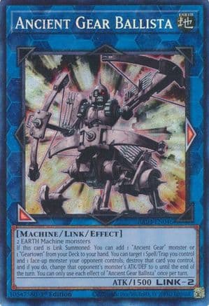 Ancient Gear Ballista (PCR) (RA03-EN046) - Quarter Century Bonanza 1st Edition