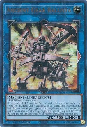 Ancient Gear Ballista (UR) (RA03-EN046) - Quarter Century Bonanza 1st Edition