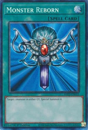 Monster Reborn (PCR) (RA03-EN052) - Quarter Century Bonanza 1st Edition
