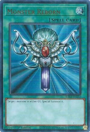 Monster Reborn (UR) (RA03-EN052) - Quarter Century Bonanza 1st Edition