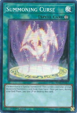 Summoning Curse (RA03-EN057) - Quarter Century Bonanza 1st Edition