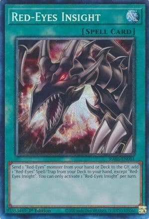 Red-Eyes Insight (PCR) (RA03-EN061) - Quarter Century Bonanza 1st Edition