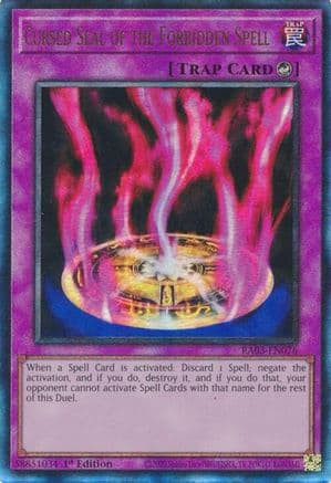 Cursed Seal of the Forbidden Spell (PUR) (RA03-EN076) - Quarter Century Bonanza 1st Edition