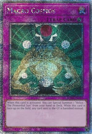 Macro Cosmos (Quarter Century Secret Rare) (RA03-EN164) - Quarter Century Bonanza 1st Edition
