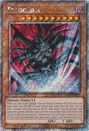 Tragoedia (Platinum Secret Rare) (RA03-EN223) - Quarter Century Bonanza 1st Edition