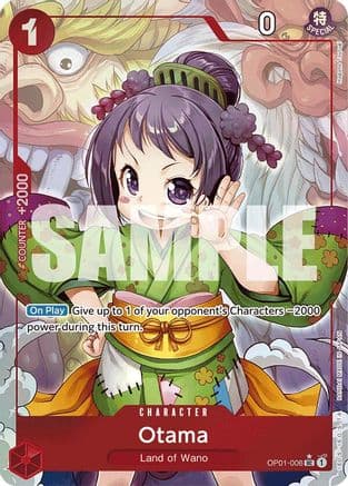 Otama (Full Art) (OP01-006) - Premium Booster -The Best- Foil