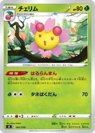 Cherrim (Japanese) - sK VSTAR Premium Trainer Box