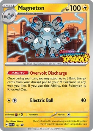 Magneton 153- SV Scarlet & Violet Promo Cards Holofoil