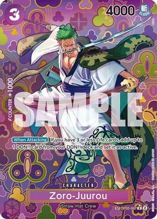 Zoro-Juurou (SP) (EMPERORS IN THE NEW WORLD) Foil