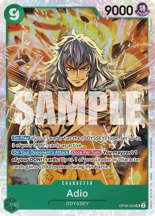 Adio (EMPERORS IN THE NEW WORLD)