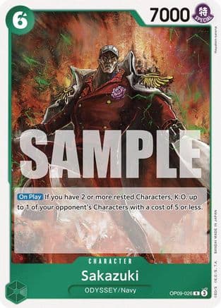 Sakazuki (EMPERORS IN THE NEW WORLD) Foil