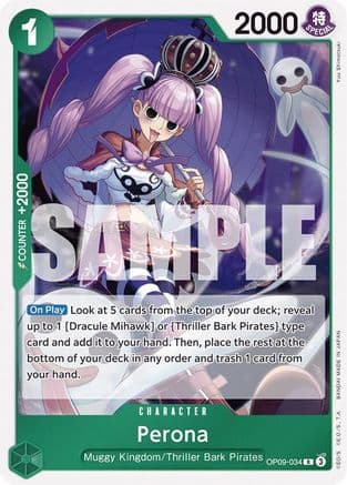 Perona (EMPERORS IN THE NEW WORLD) Foil