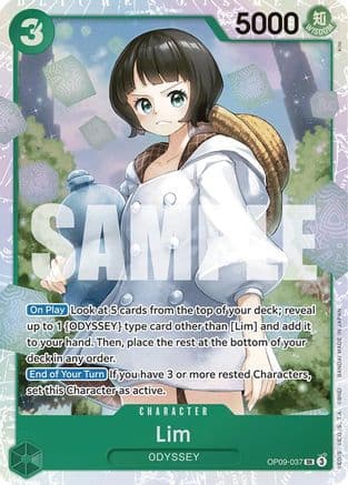 Lim (037) (EMPERORS IN THE NEW WORLD) Foil