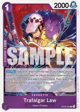 Trafalgar Law (069) (EMPERORS IN THE NEW WORLD) Foil