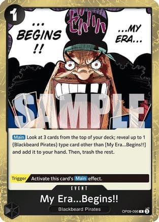 My Era...Begins!! (EMPERORS IN THE NEW WORLD) Foil