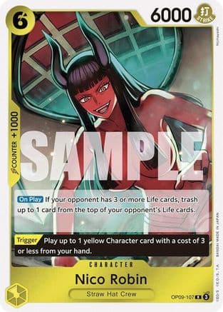 Nico Robin (107) (EMPERORS IN THE NEW WORLD) Foil