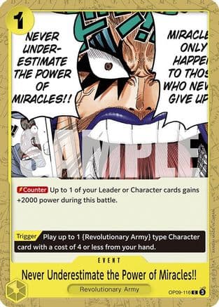 Never Underestimate the Power of Miracles!! (EMPERORS IN THE NEW WORLD)