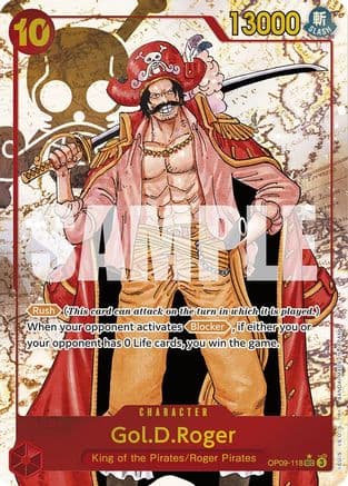 Gol.D.Roger (Alternate Art) (EMPERORS IN THE NEW WORLD) Foil