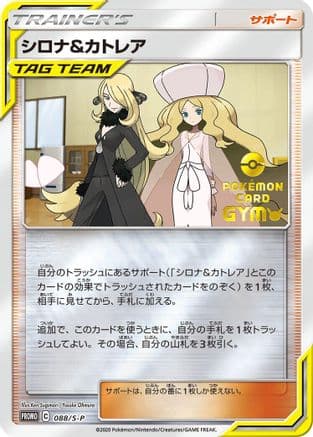 Cynthia & Caitlin - 088/S-P (088/S-P) (Japanese) - SP Sword Shield Promos Holofoil