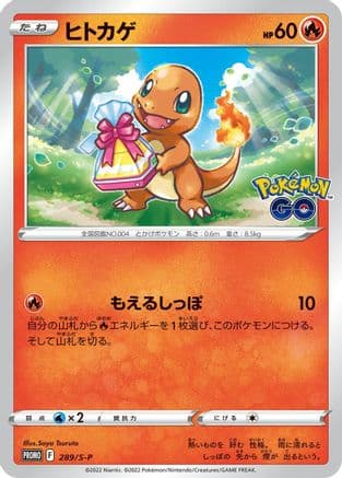 Charmander - 289/S-P (289/S-P) (Japanese) - SP Sword Shield Promos