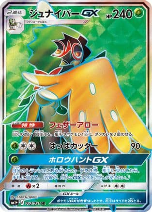 Decidueye GX - 052/051 (052/051) (Japanese) - sm1 Enhanced Expansion Pack Sun Moon Holofoil