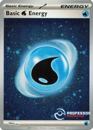 Water Energy (202) 003- Professor Program Promos Holofoil