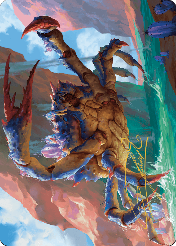 Canyon Crab // Canyon Crab (AOTJ-004) - Outlaws of Thunder Junction Art Series (Borderless)