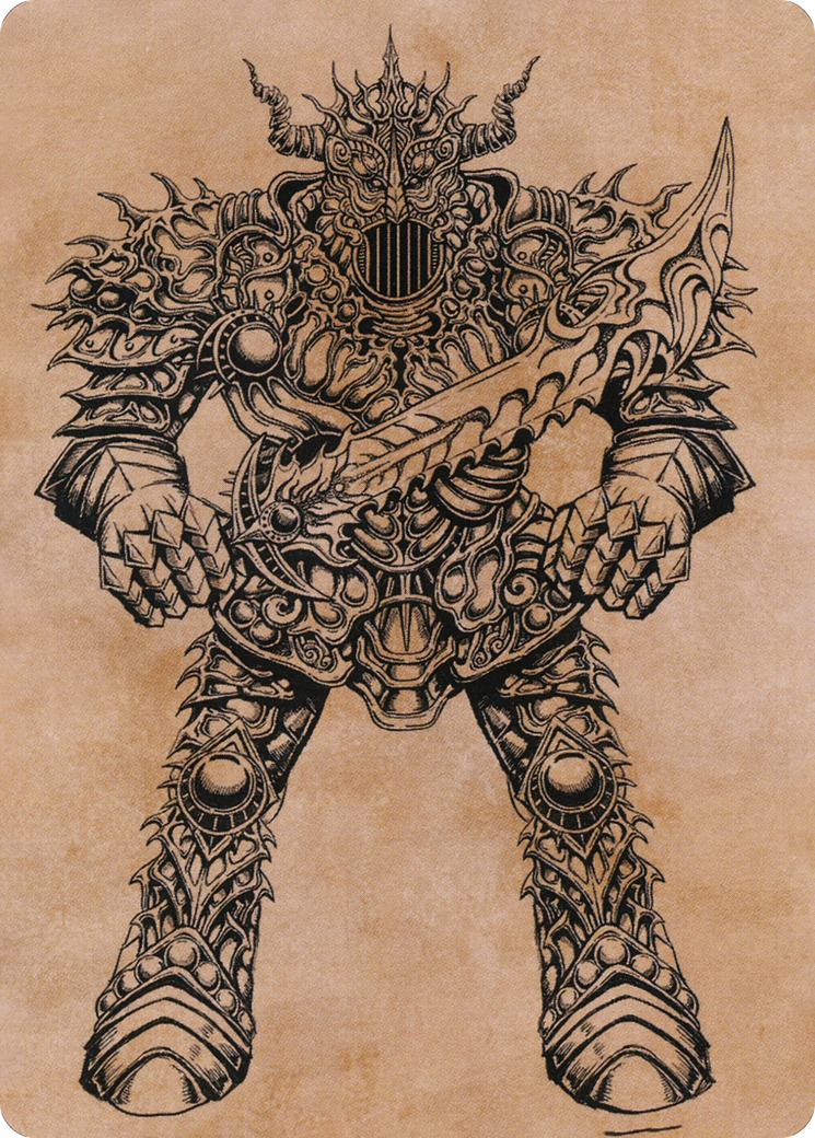 Iron Golem // Iron Golem (AAFR-080) - Adventures in the Forgotten Realms Art Series (Borderless)