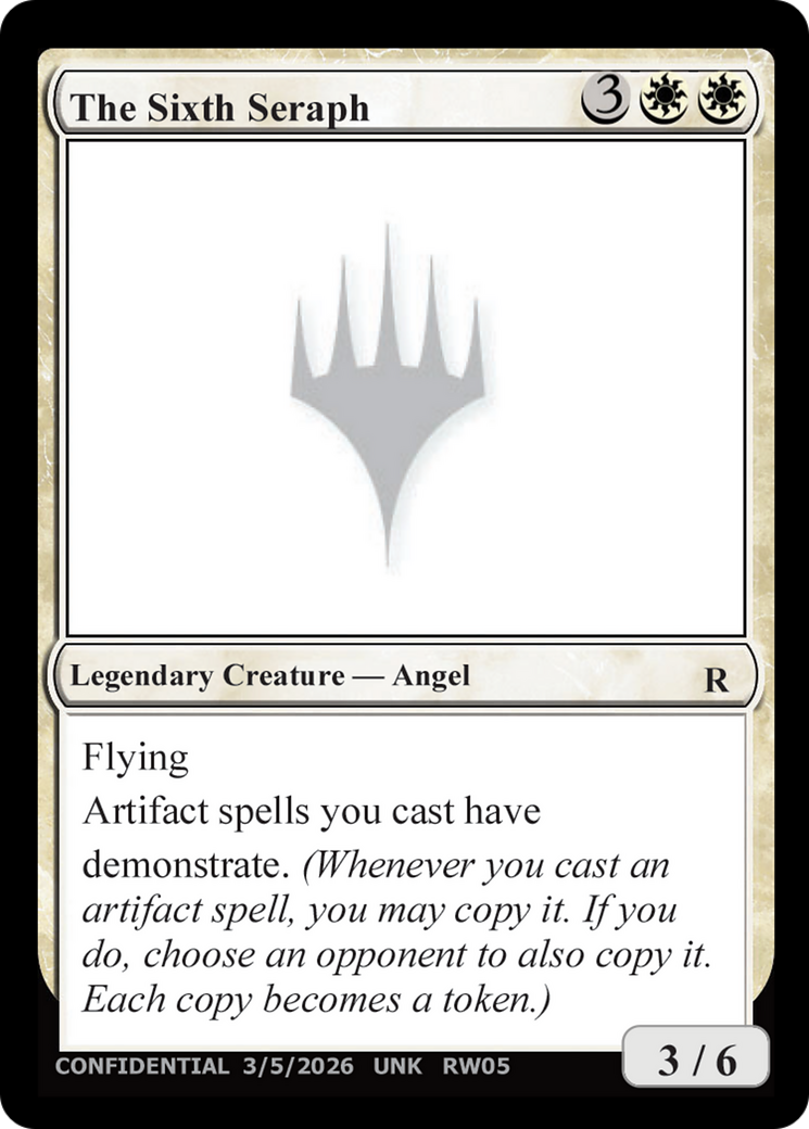 The Sixth Seraph (DA1-RW05C) - Unknown Event