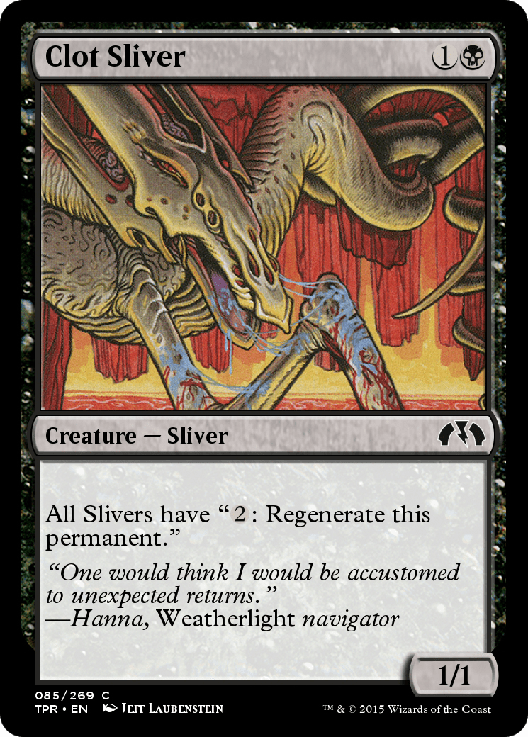Clot Sliver (TPR-085) - Tempest Remastered Foil