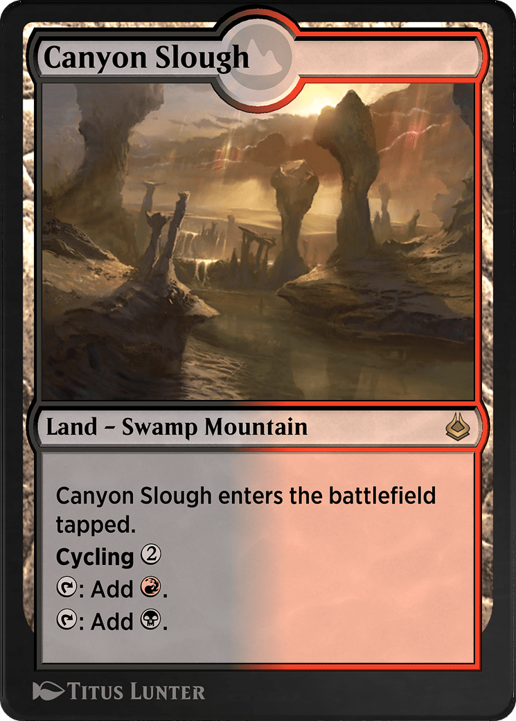 Canyon Slough (AKR-284) - Amonkhet Remastered