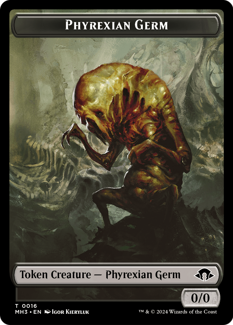 Phyrexian Germ (TMH3-016) - Modern Horizons 3 Tokens