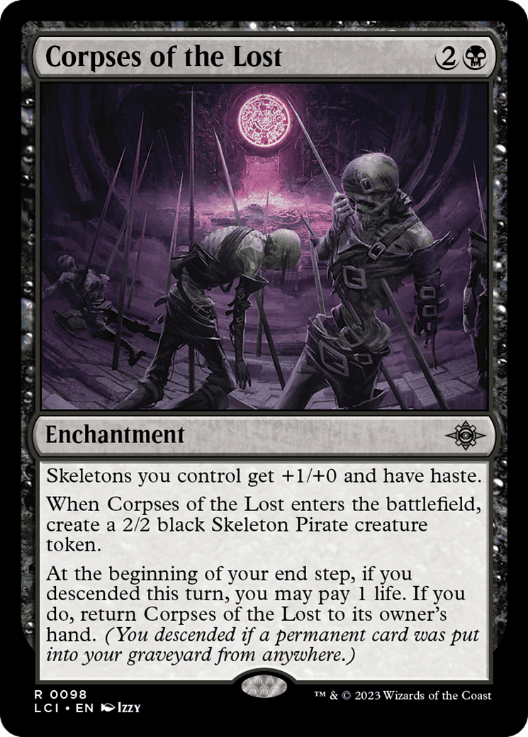 Corpses of the Lost (LCI-098) - The Lost Caverns of Ixalan Foil