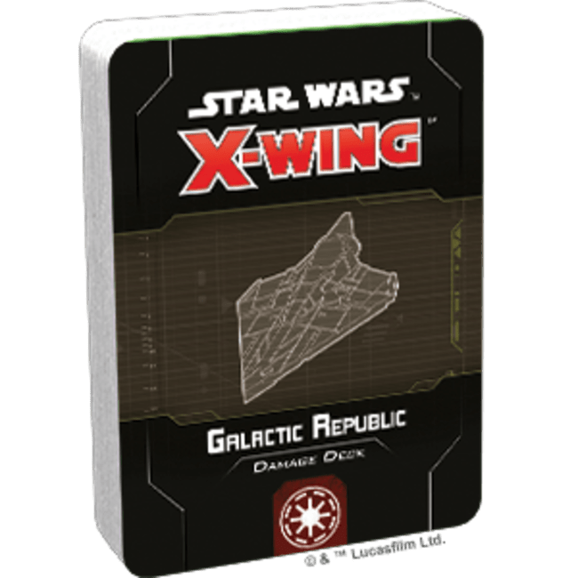 Star Wars: X-Wing | Galactic Republic | Damage Deck